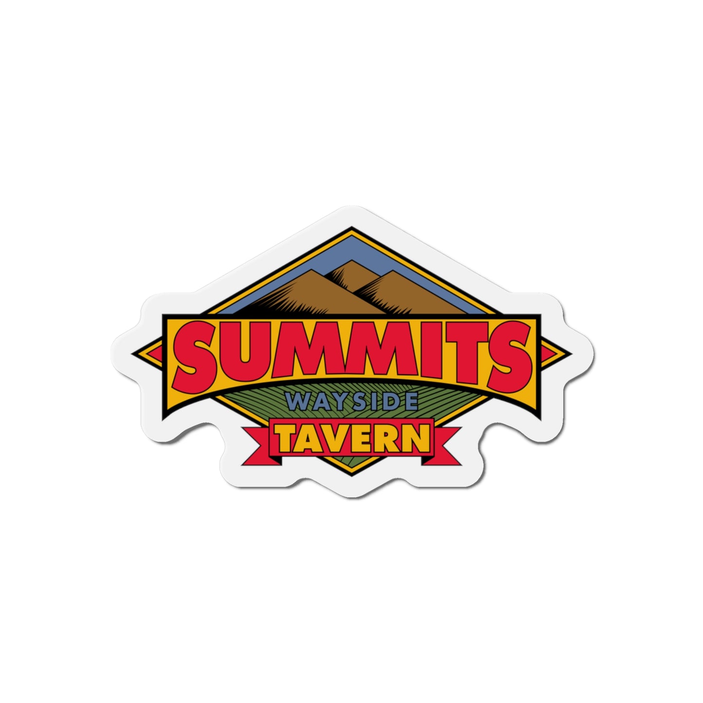 Summits Tavern - Die-Cut Magnets