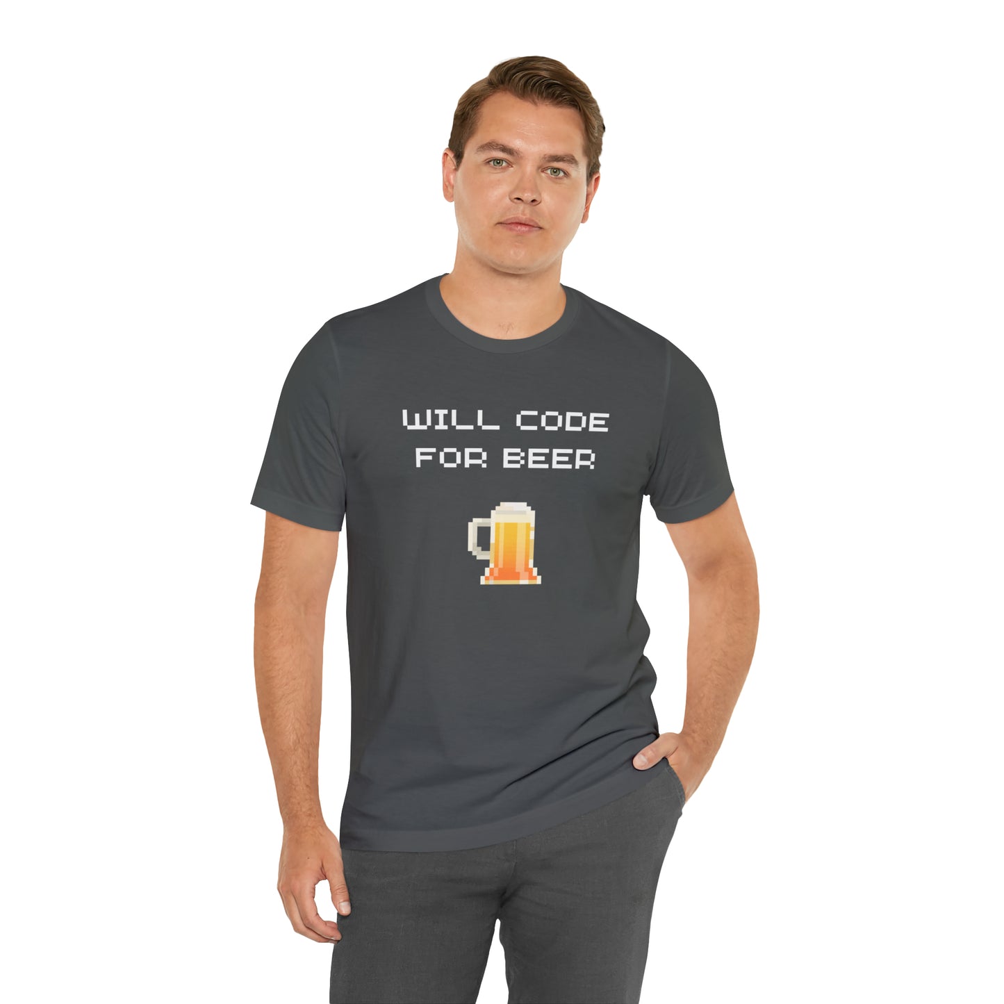 will code for beer t-shirt
